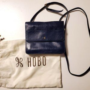 HOBO International Jill Crossbody Wallet (Denim Leather)